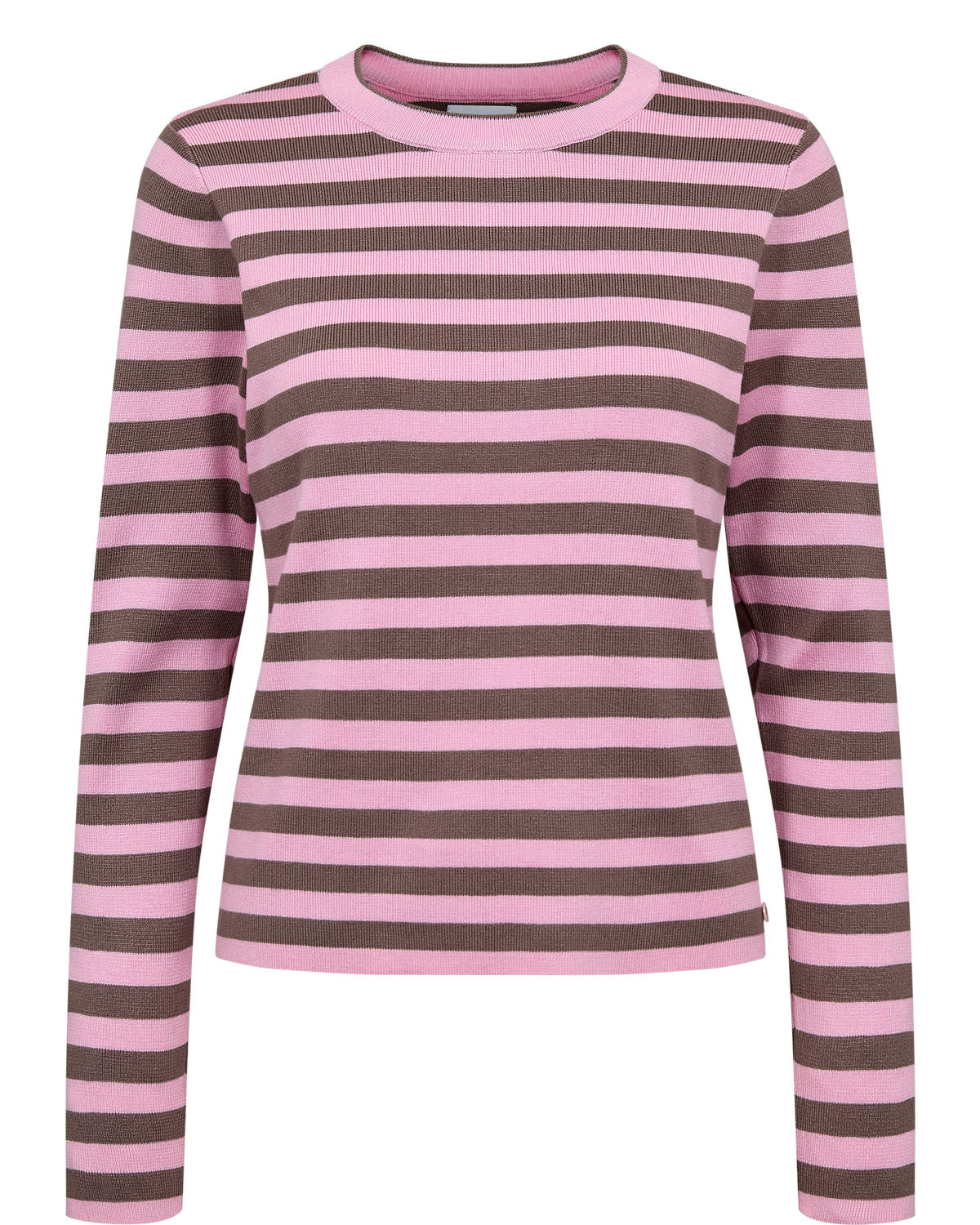 Numph Stripy Pullover Roze Dames