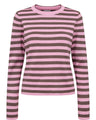 Numph Stripy Pullover Roze Dames