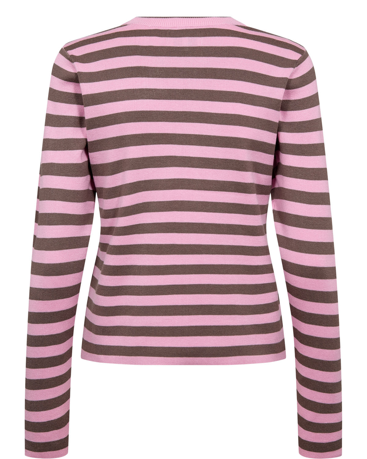 Numph Stripy Pullover Roze Dames