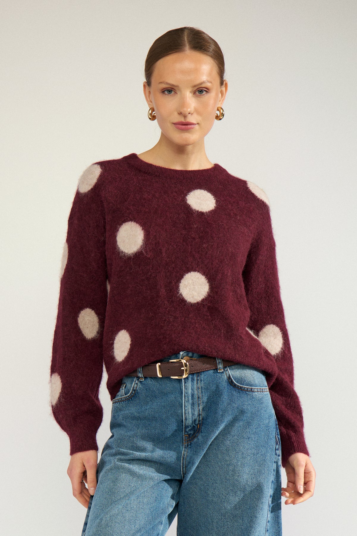 Numph Suri Dot Pullover