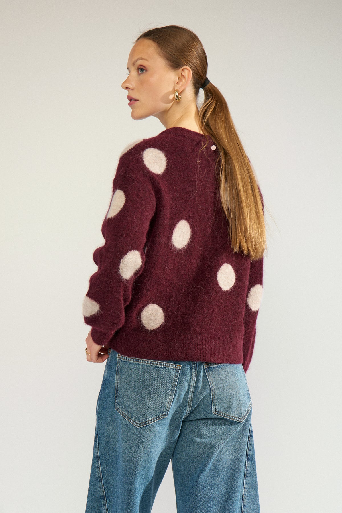 Numph Suri Dot Pullover