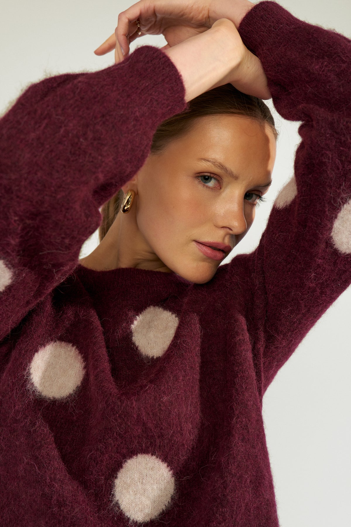 Numph Suri Dot Pullover