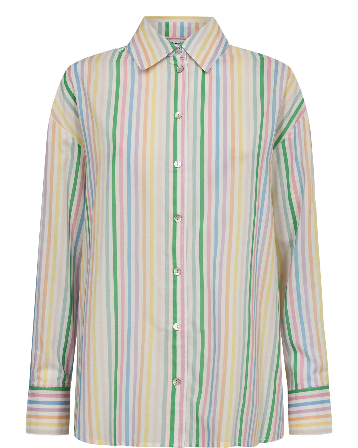 Numph Trillo Shirt Lichtgeel Dames