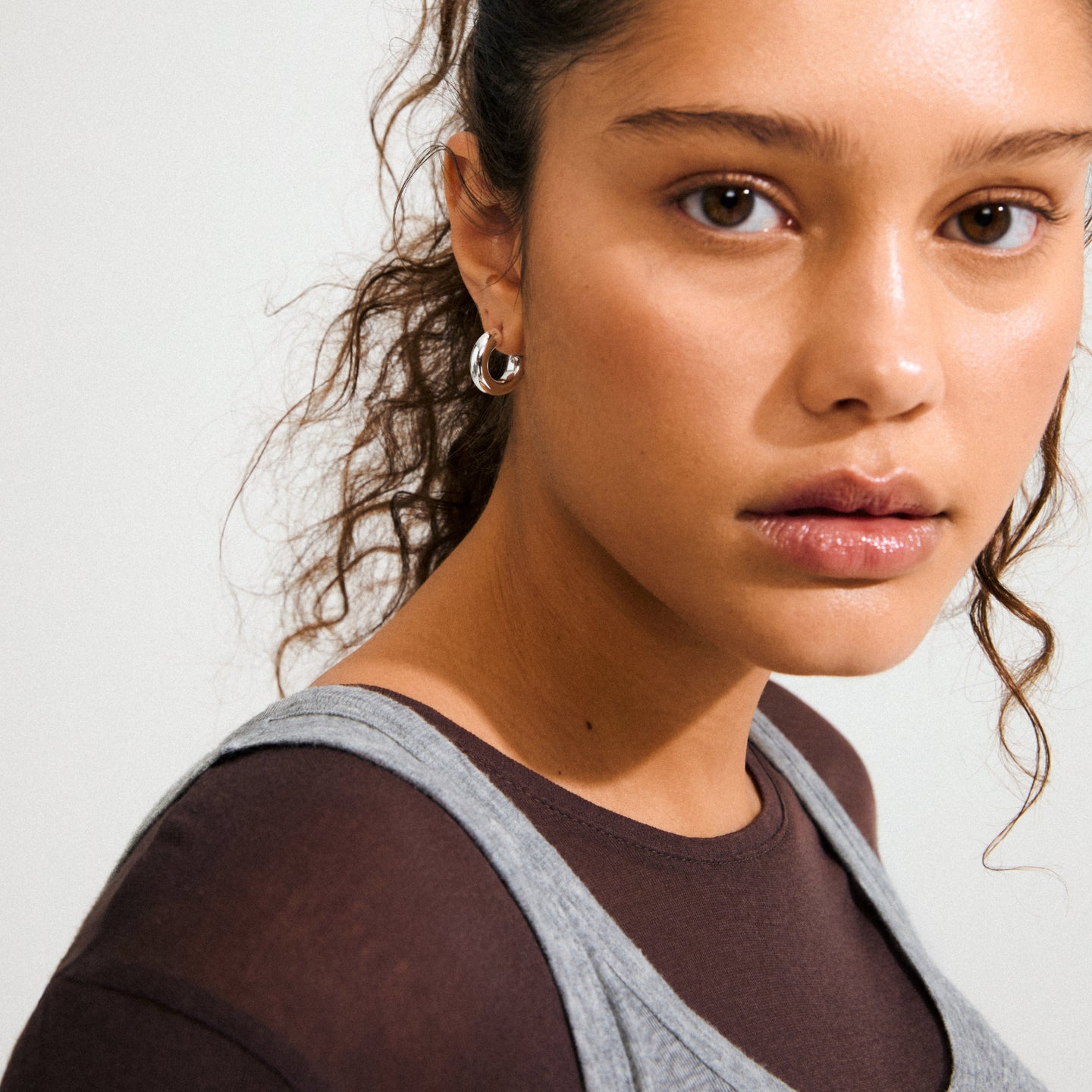 Pilgrim Phase Small Hoops Zilver Dames