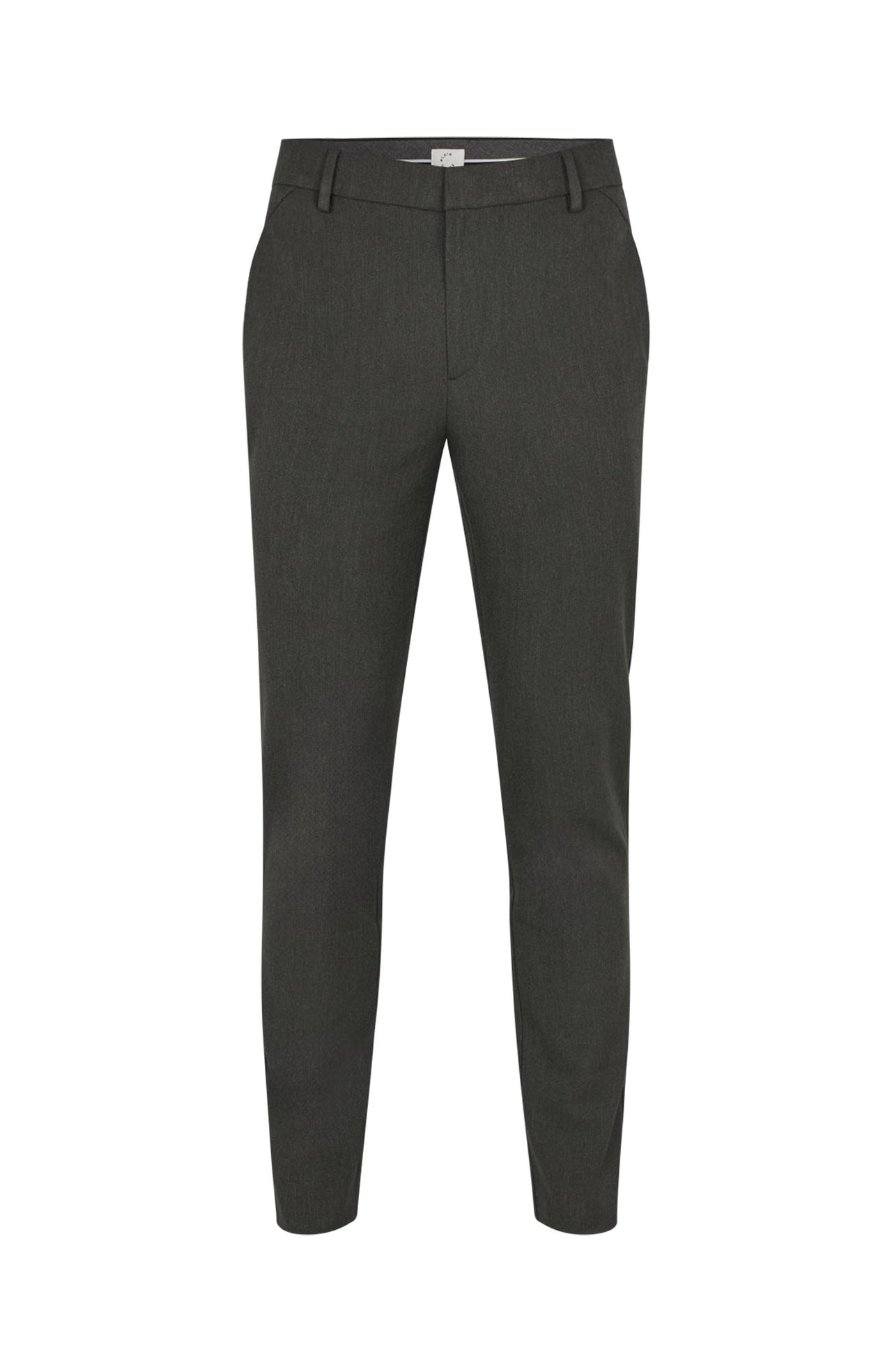 Plain Josh Slim  Donkergroen Heren