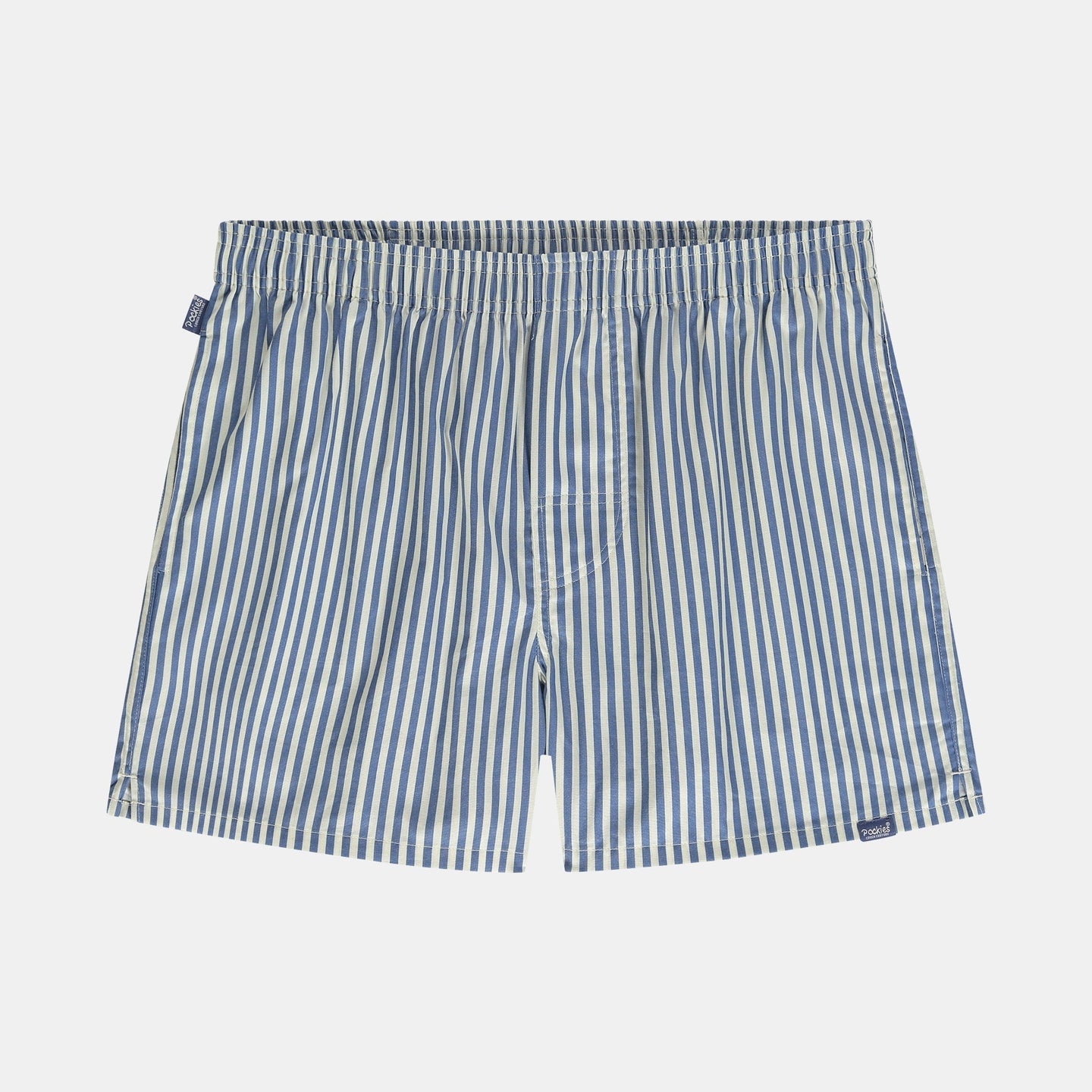 Pockies Blue Striped Boxers Blauw Heren