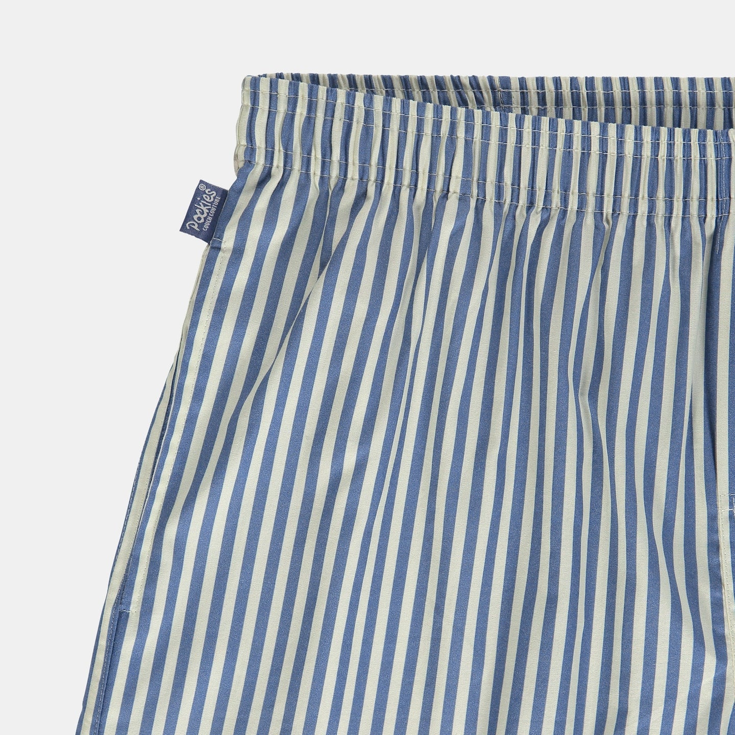 Pockies Blue Striped Boxers Blauw Heren