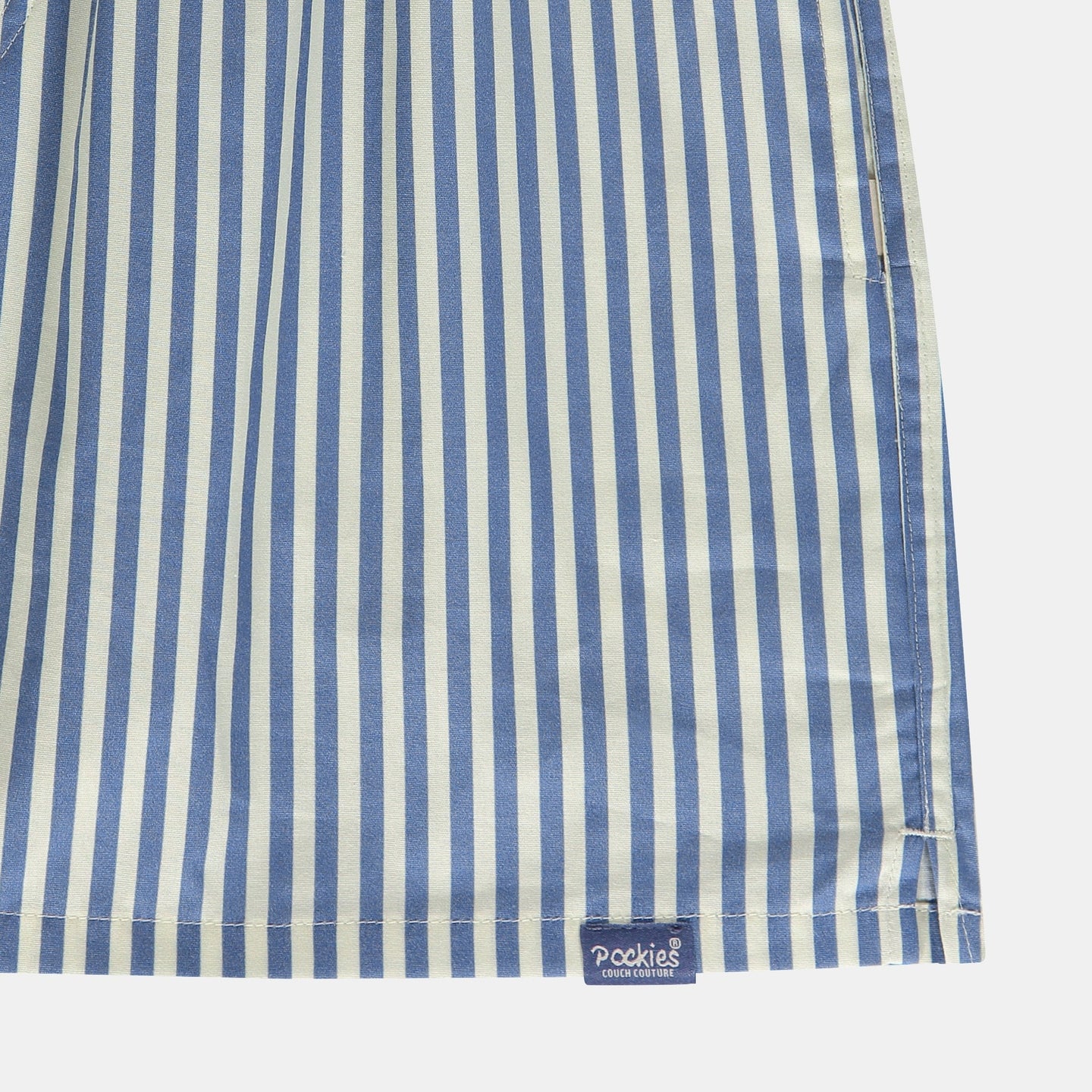 Pockies Blue Striped Boxers Blauw Heren
