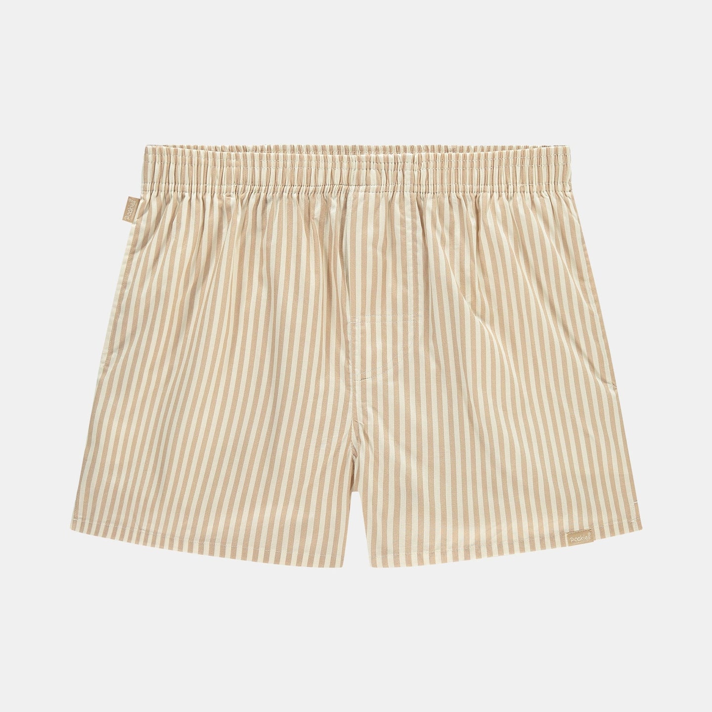 Pockies Striped Boxers Lichtbruin Heren