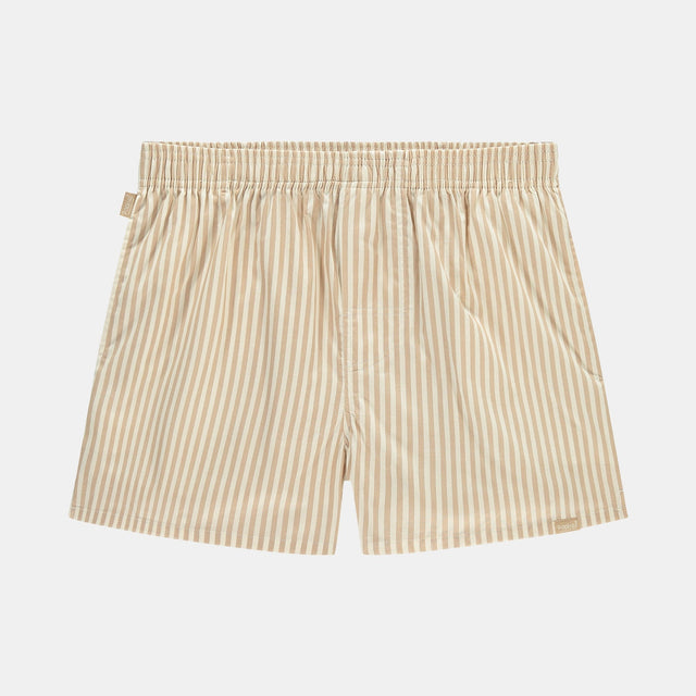 Pockies Striped Boxers Lichtbruin Heren