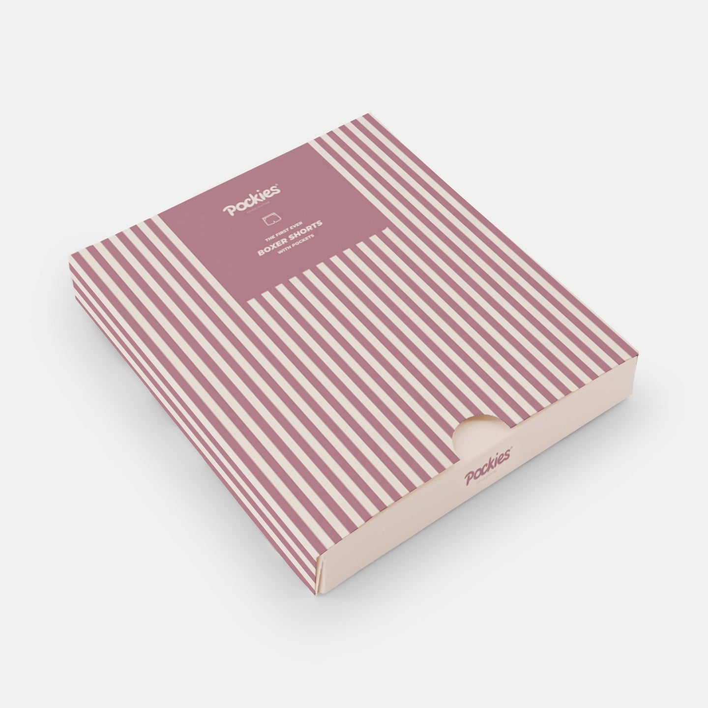 Pockies Striped Boxers Roze Heren