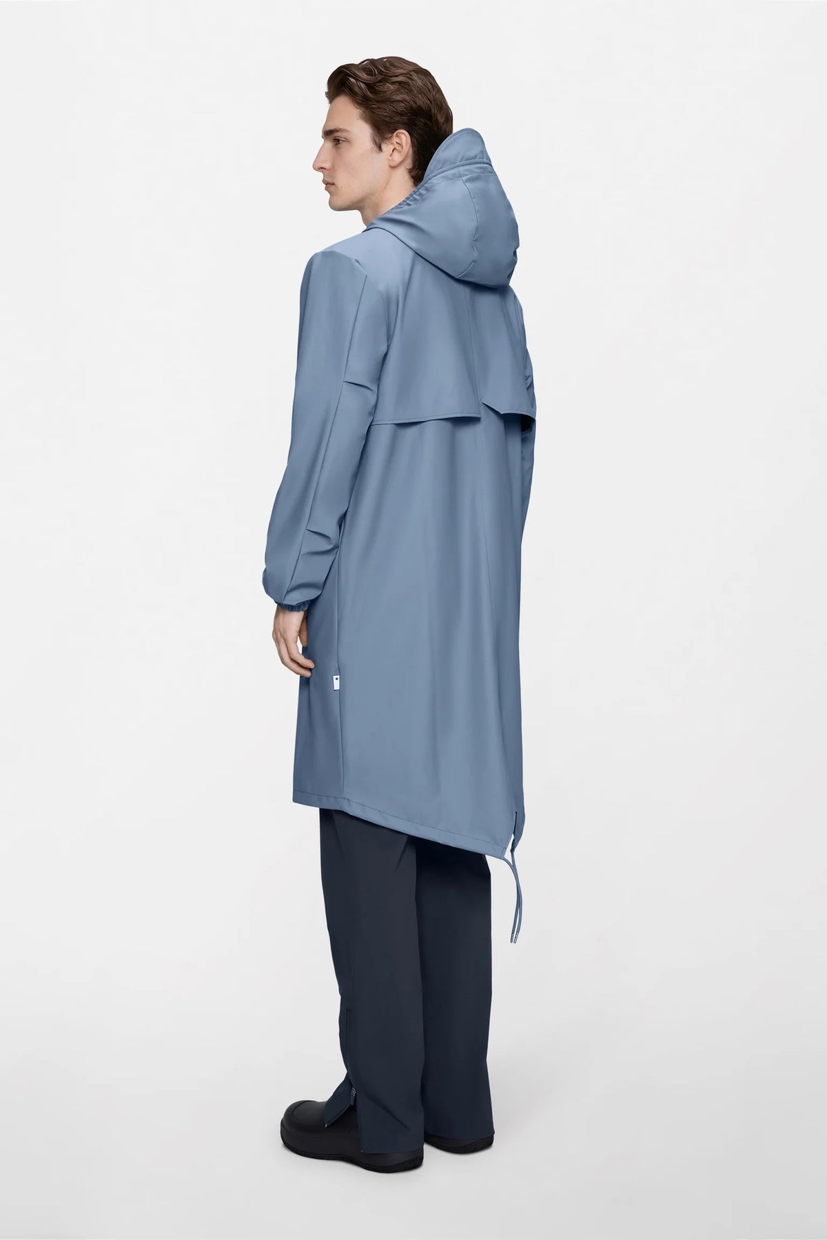 Rains Fishtail Parka Blauw Unisex