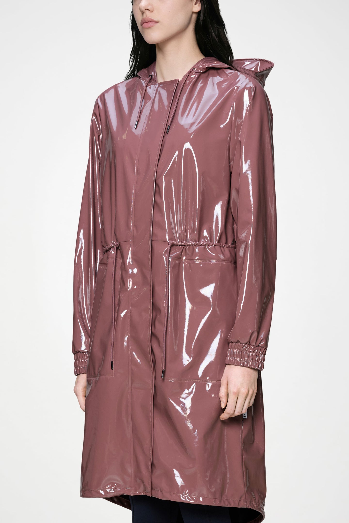 Rains String W Parka Roze Dames