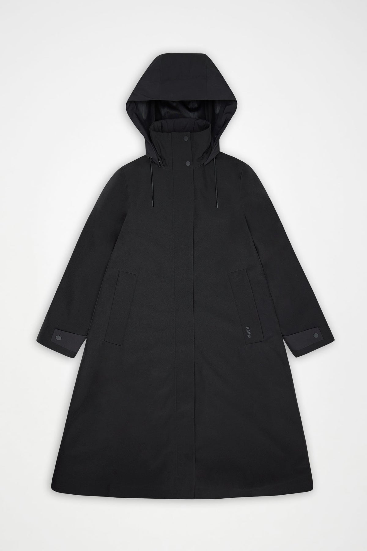 Rains Suva Softshell A-line Zwart Dames