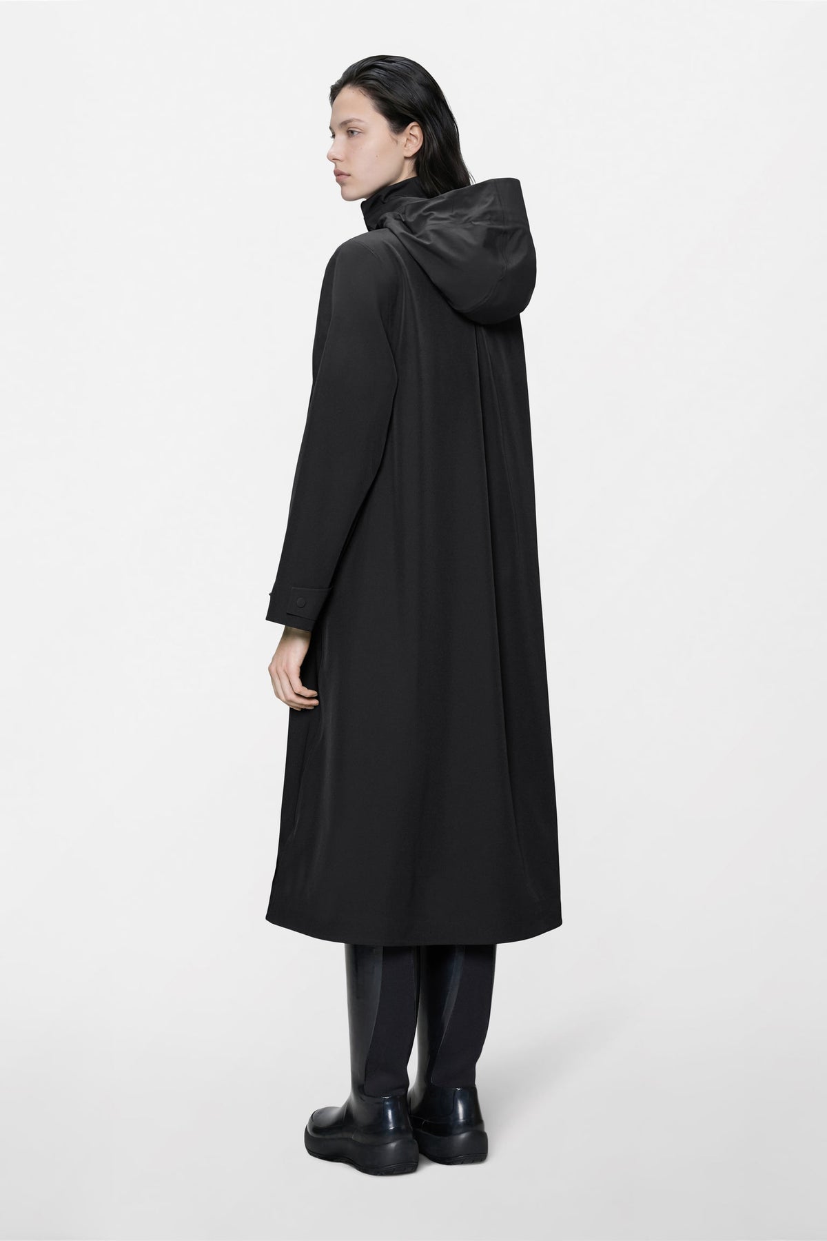 Rains Suva Softshell A-line Zwart Dames