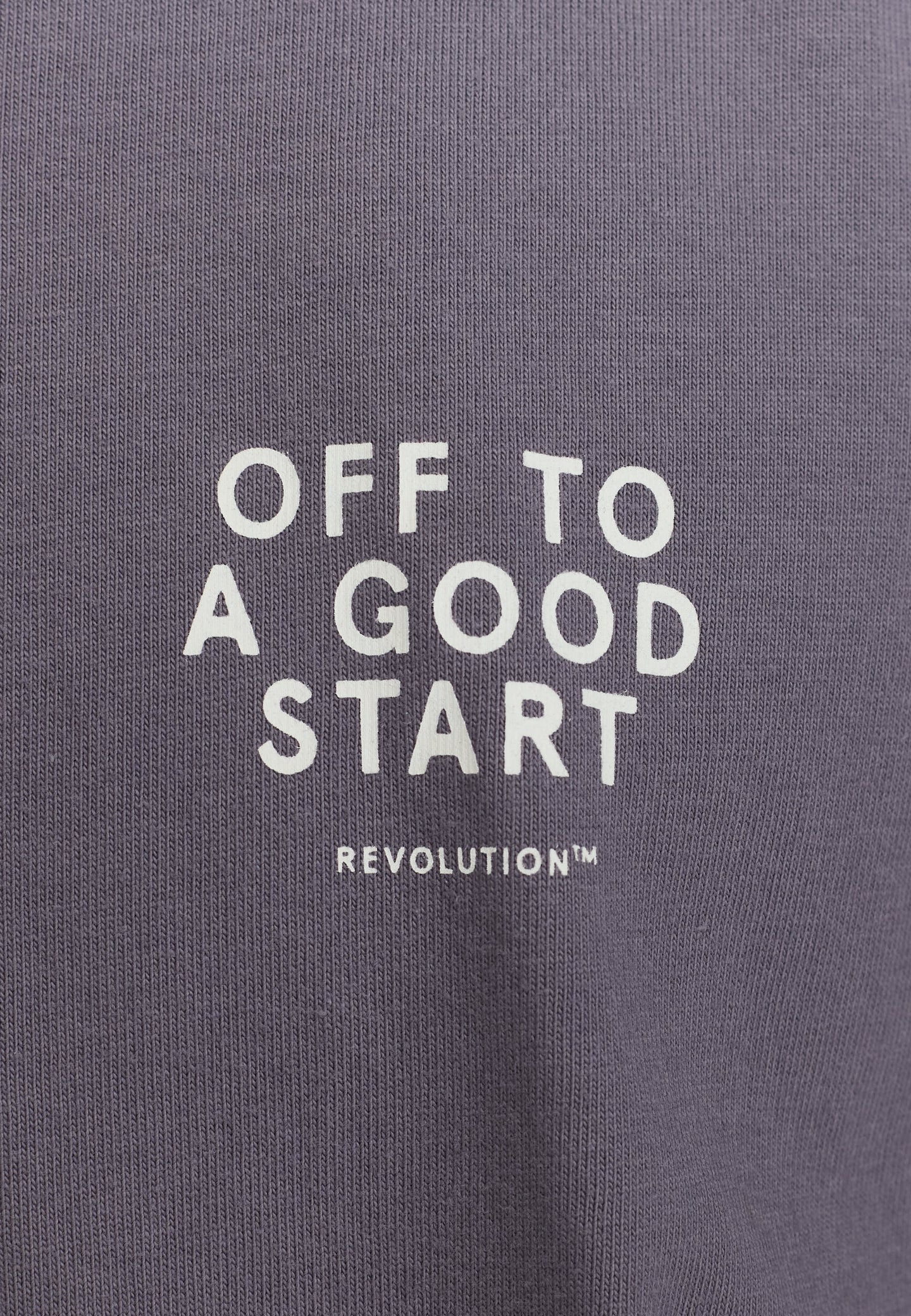 Revolution Alt Tee Paars Heren