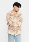 Revolution Aztec Shirt Wit Heren