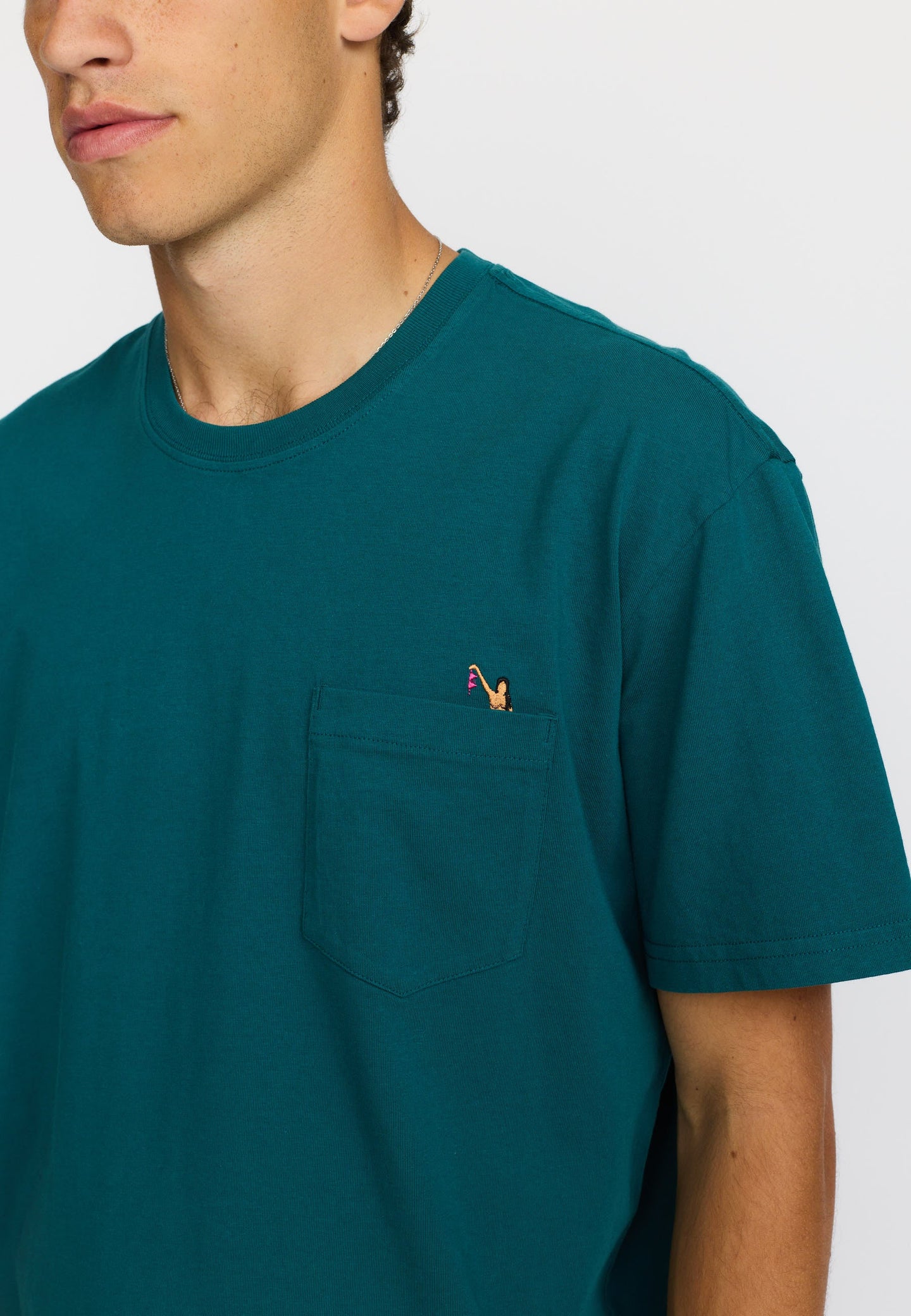 Revolution Bra Tee Groen Heren