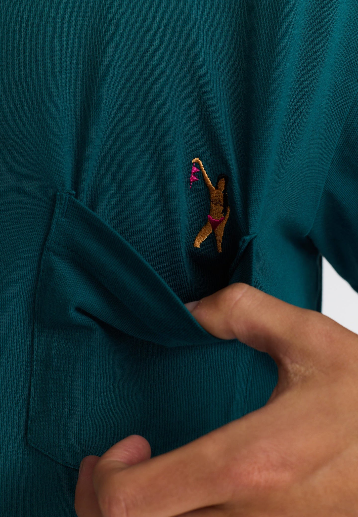 Revolution Bra Tee Groen Heren