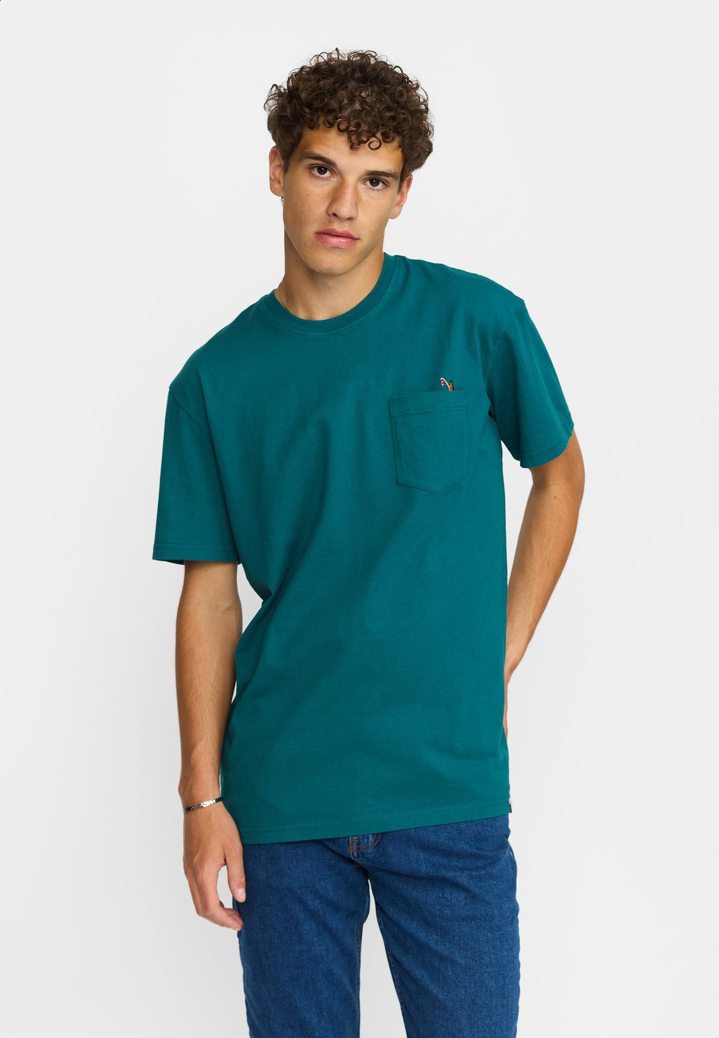 Revolution Bra Tee Groen Heren