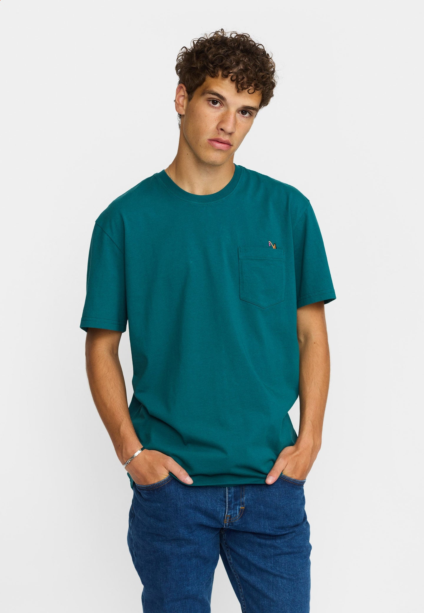 Revolution Bra Tee Groen Heren