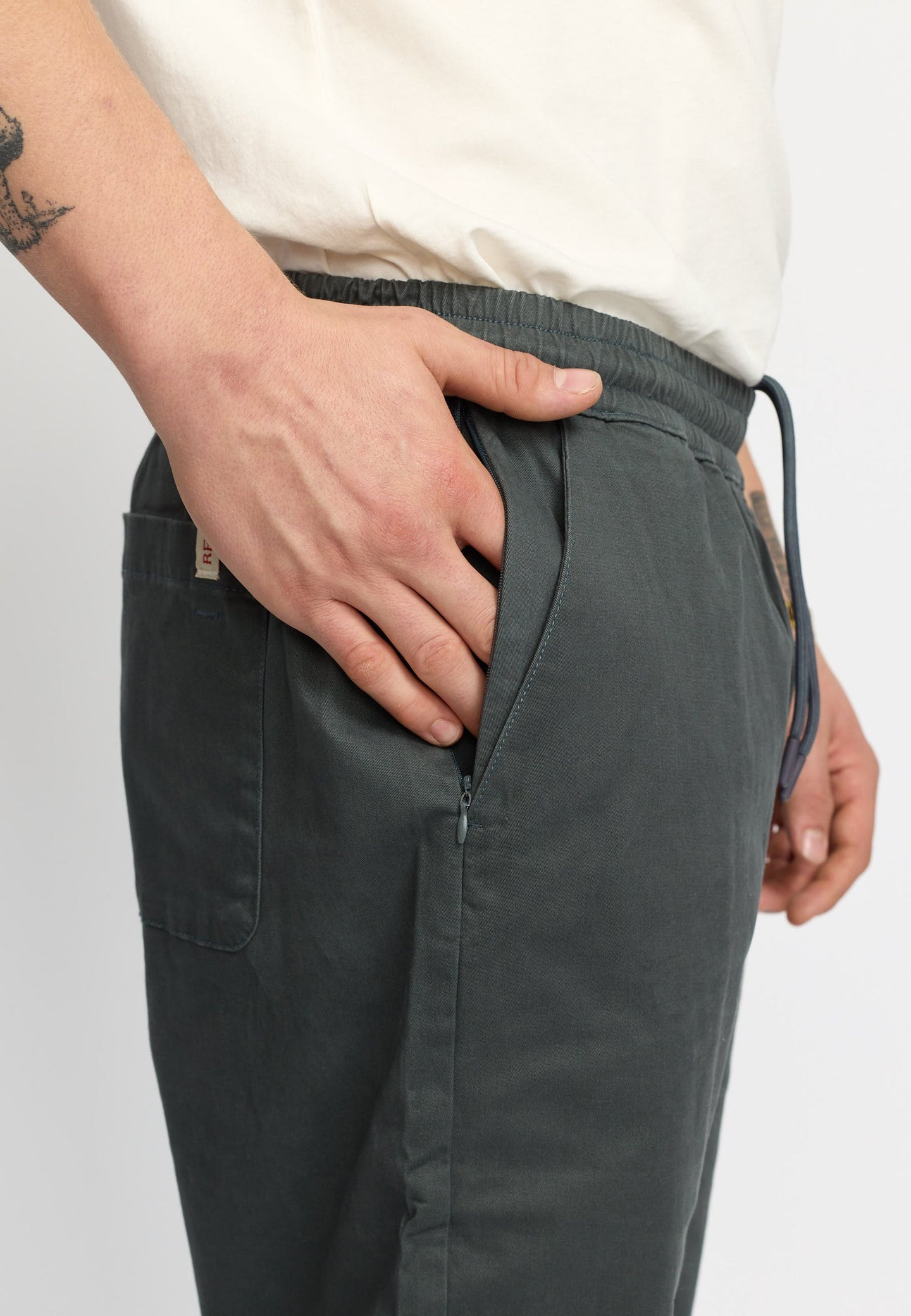 Revolution Casual Trousers Donkergrijs Heren