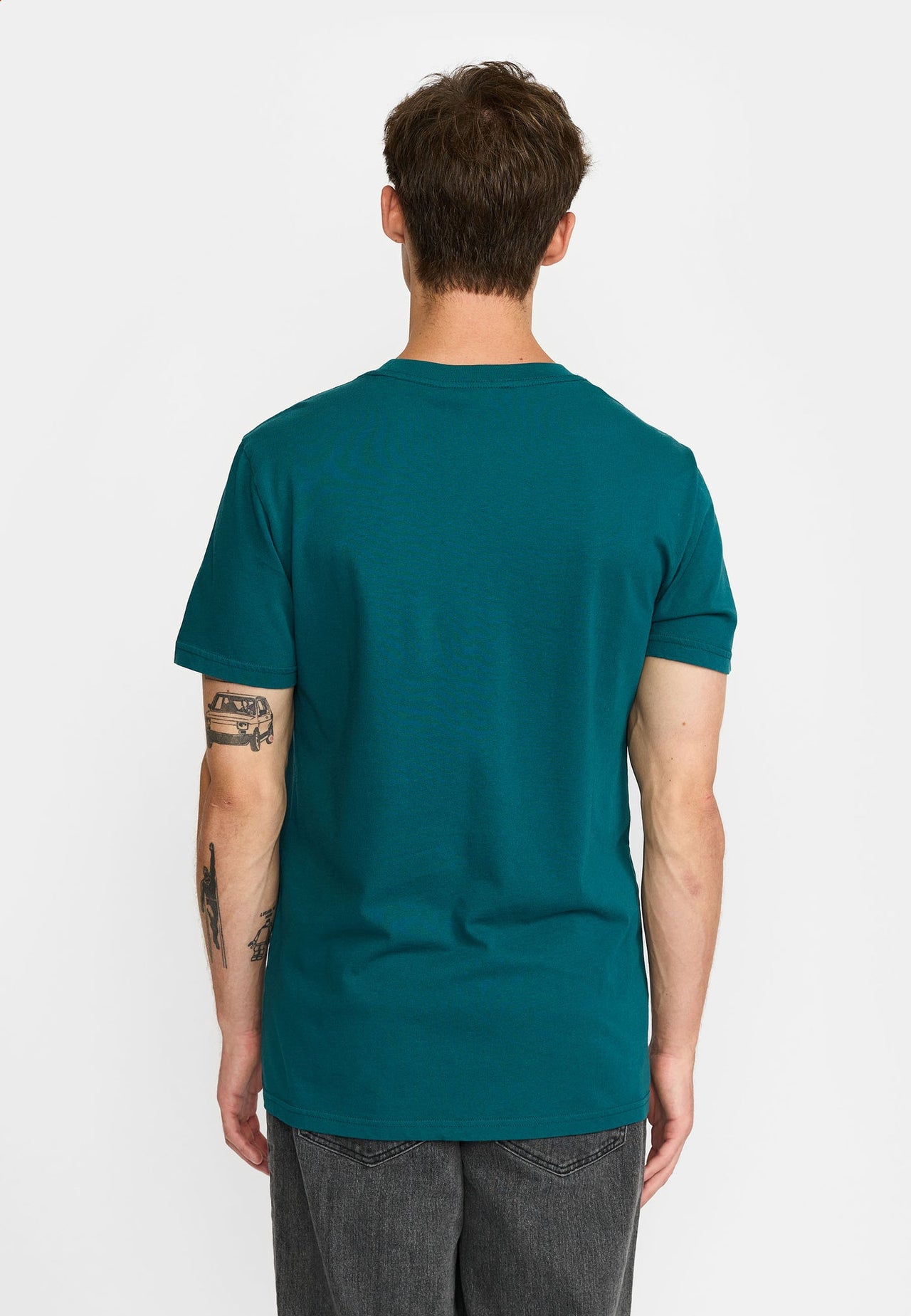 Revolution Cof T-shirt Donkergroen Heren