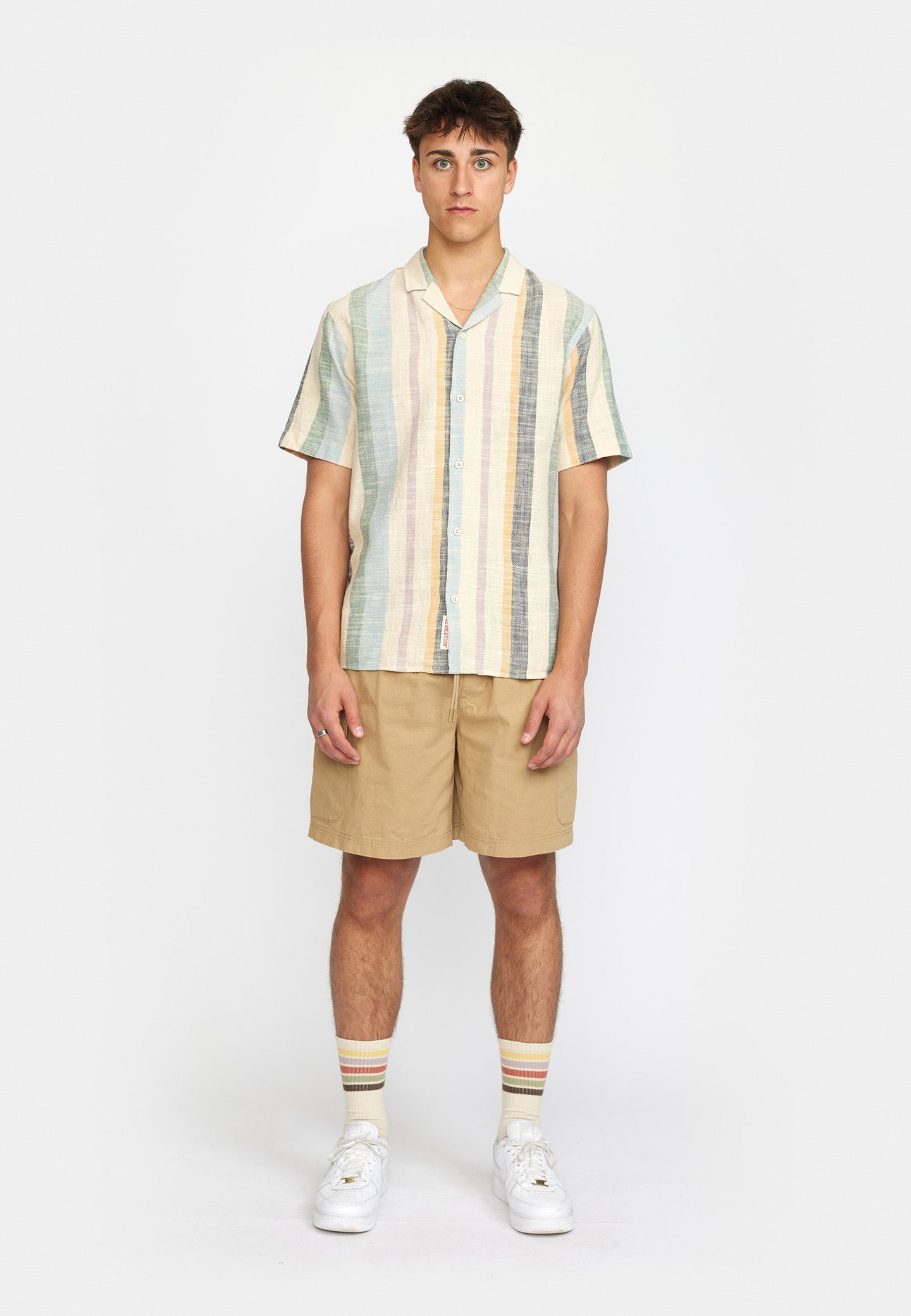 Revolution Cuban Shirt Multicolor Heren