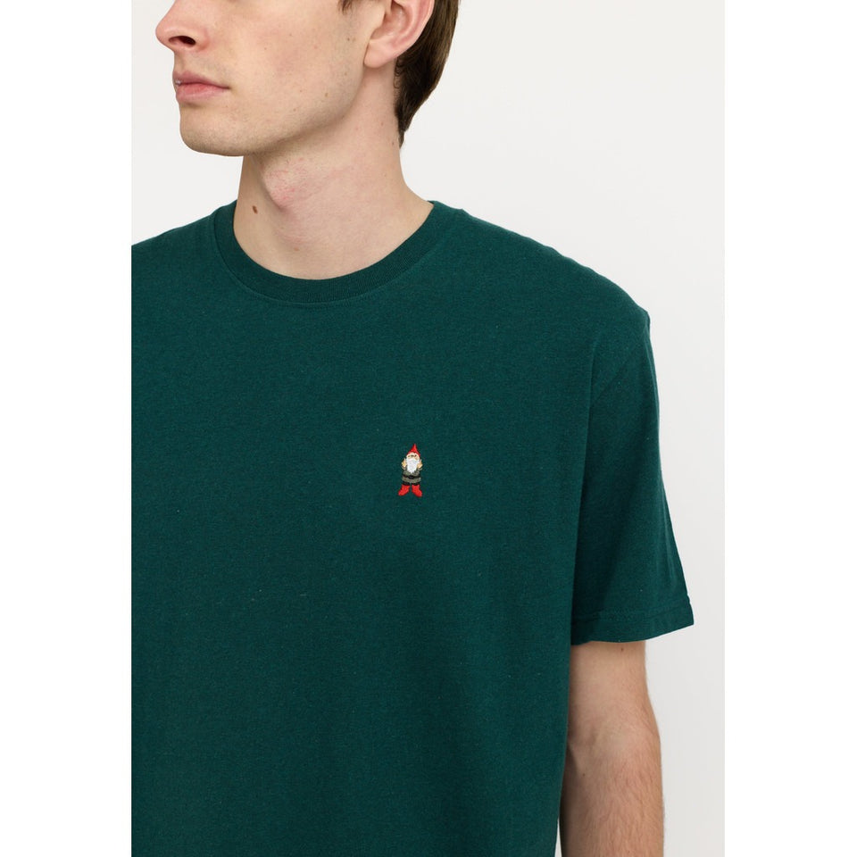 Revolution Gar Tee Donkergroen Heren
