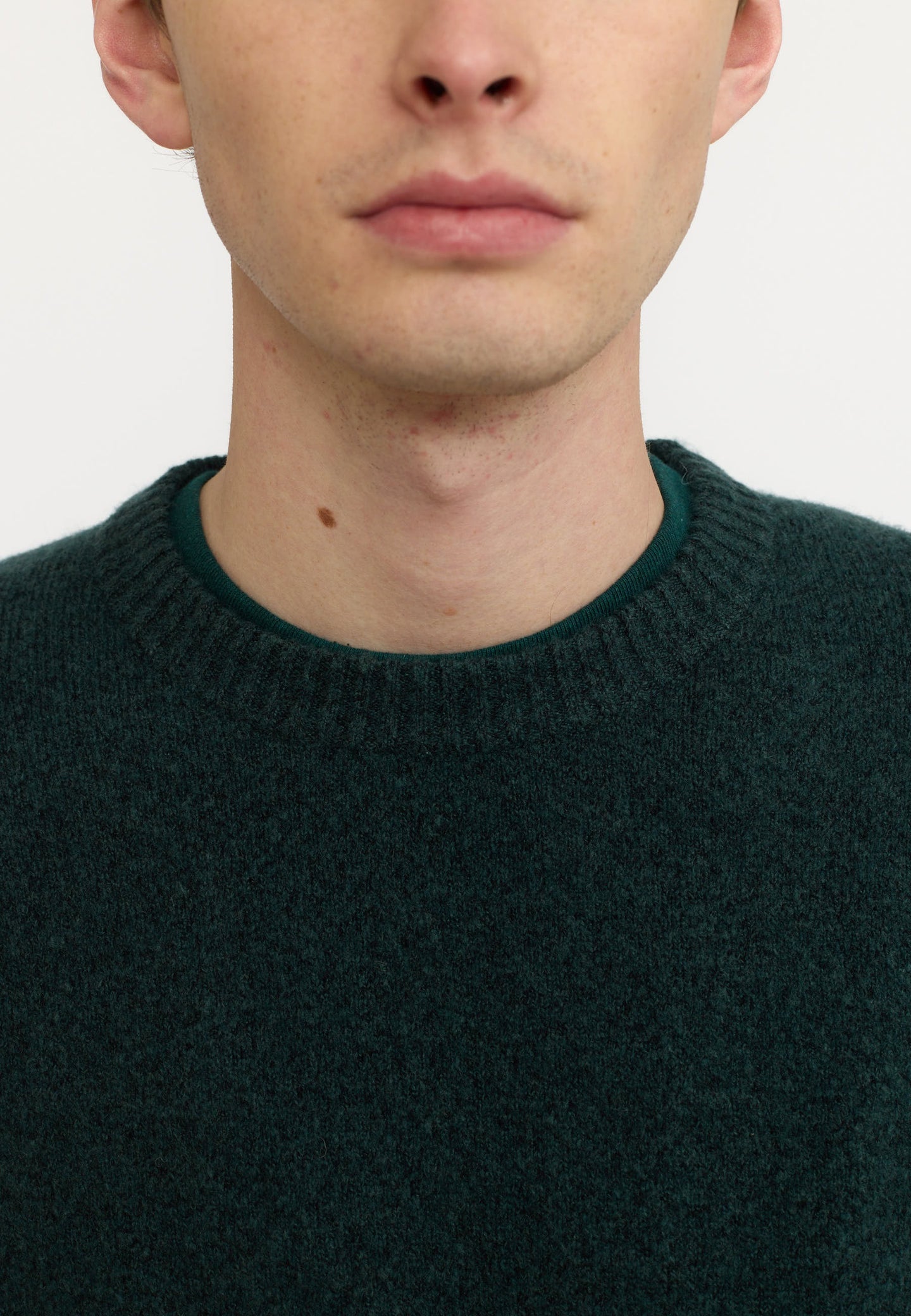 Revolution Knit Sweater Donkergroen Heren