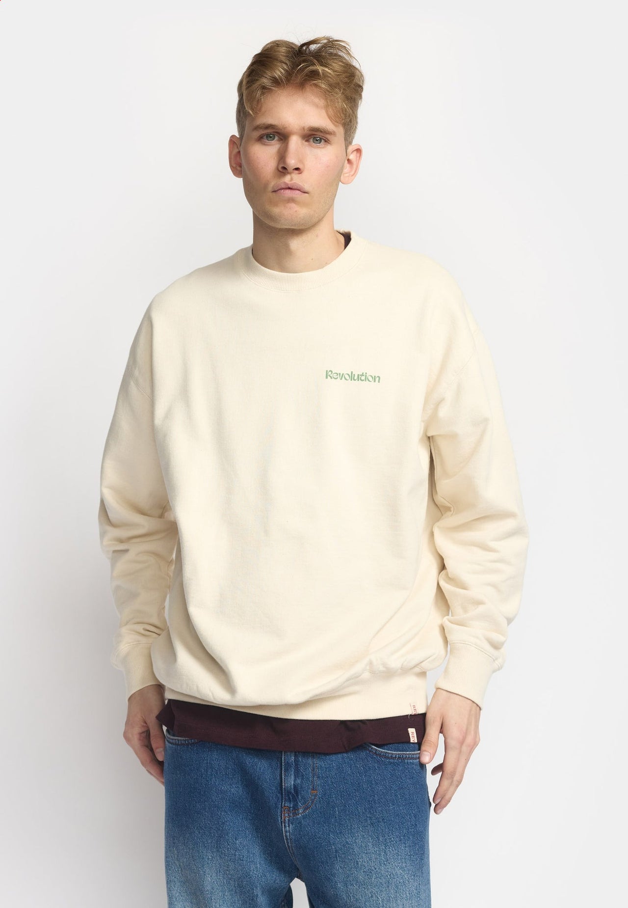 Revolution Lan Sweat Wit Heren