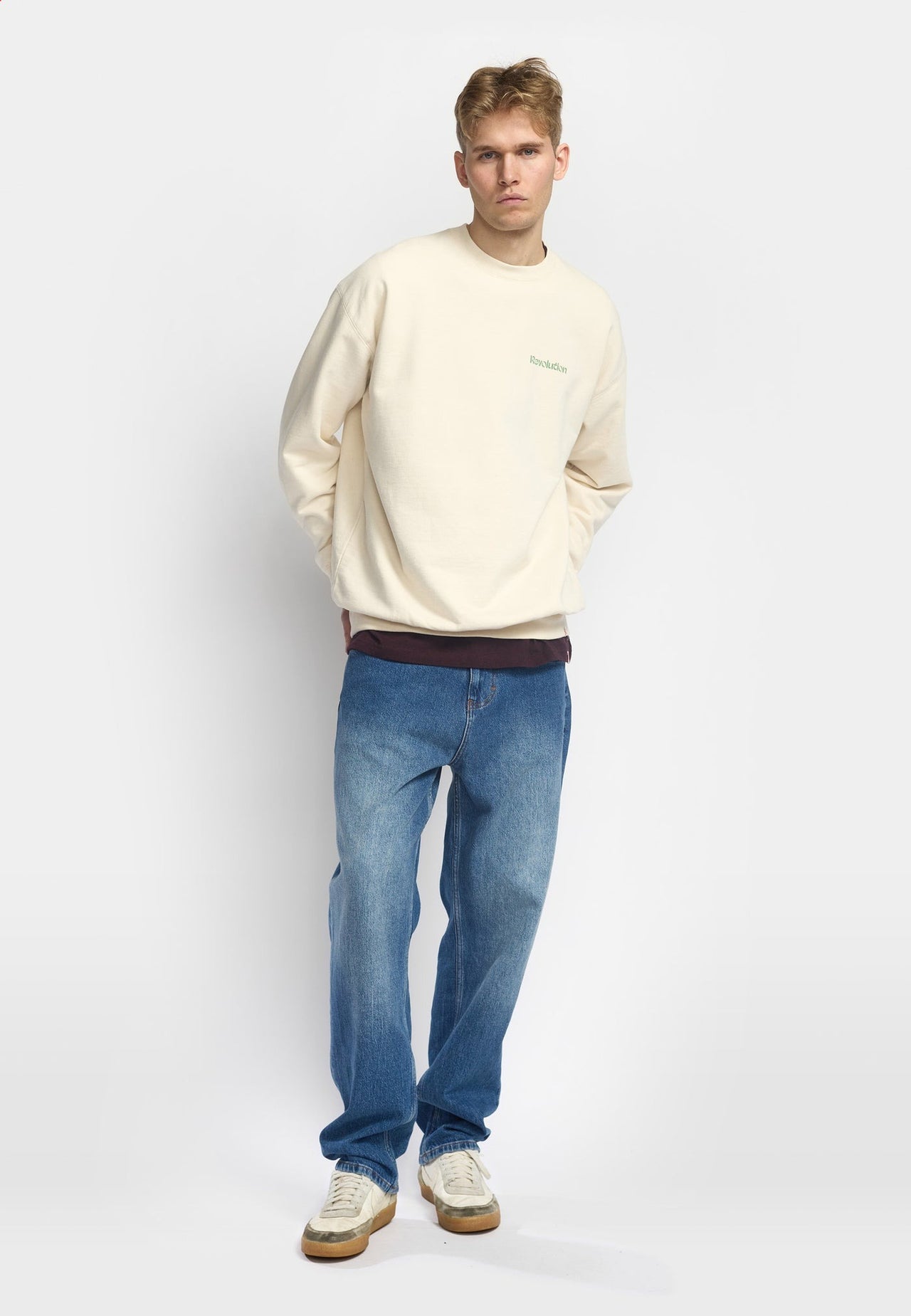 Revolution Lan Sweat Wit Heren