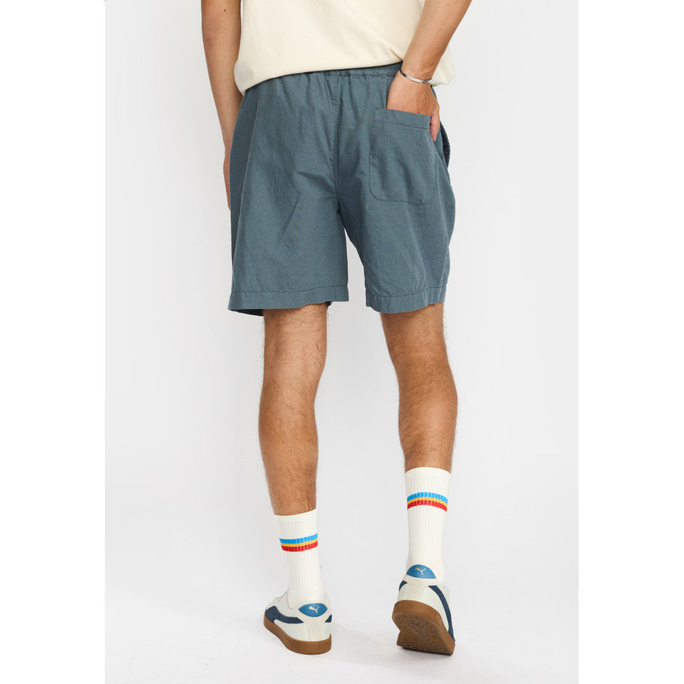 Revolution Linen Shorts Blauw Heren