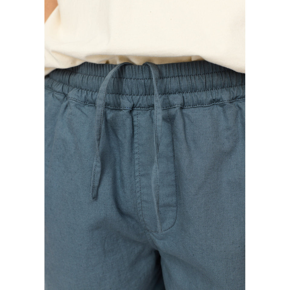 Revolution Linen Shorts Blauw Heren