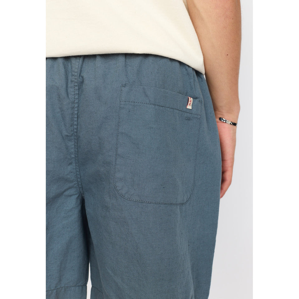 Revolution Linen Shorts Blauw Heren