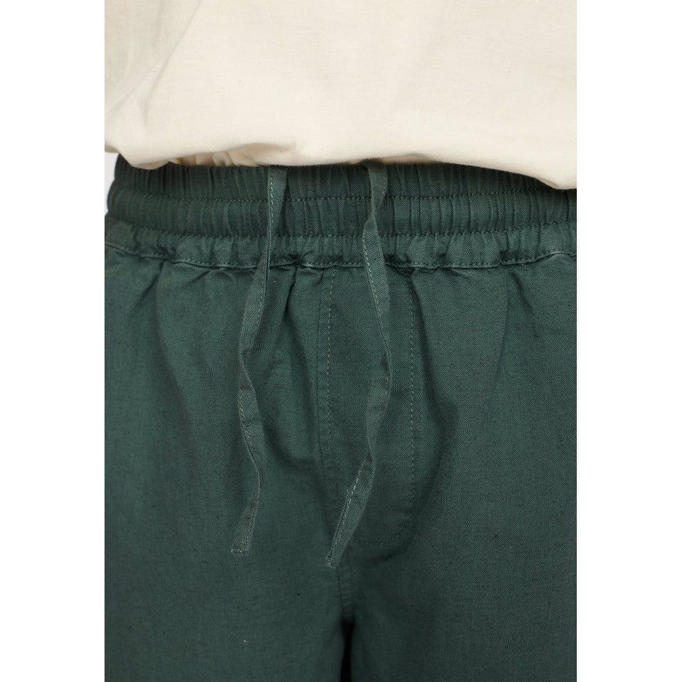 Revolution Linen Shorts Groen Heren