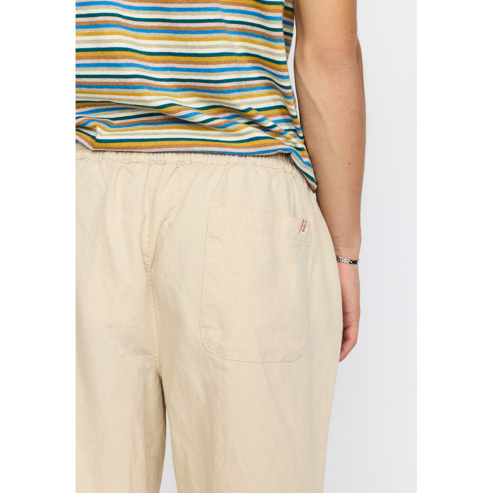 Revolution Linen Trousers Wit Heren