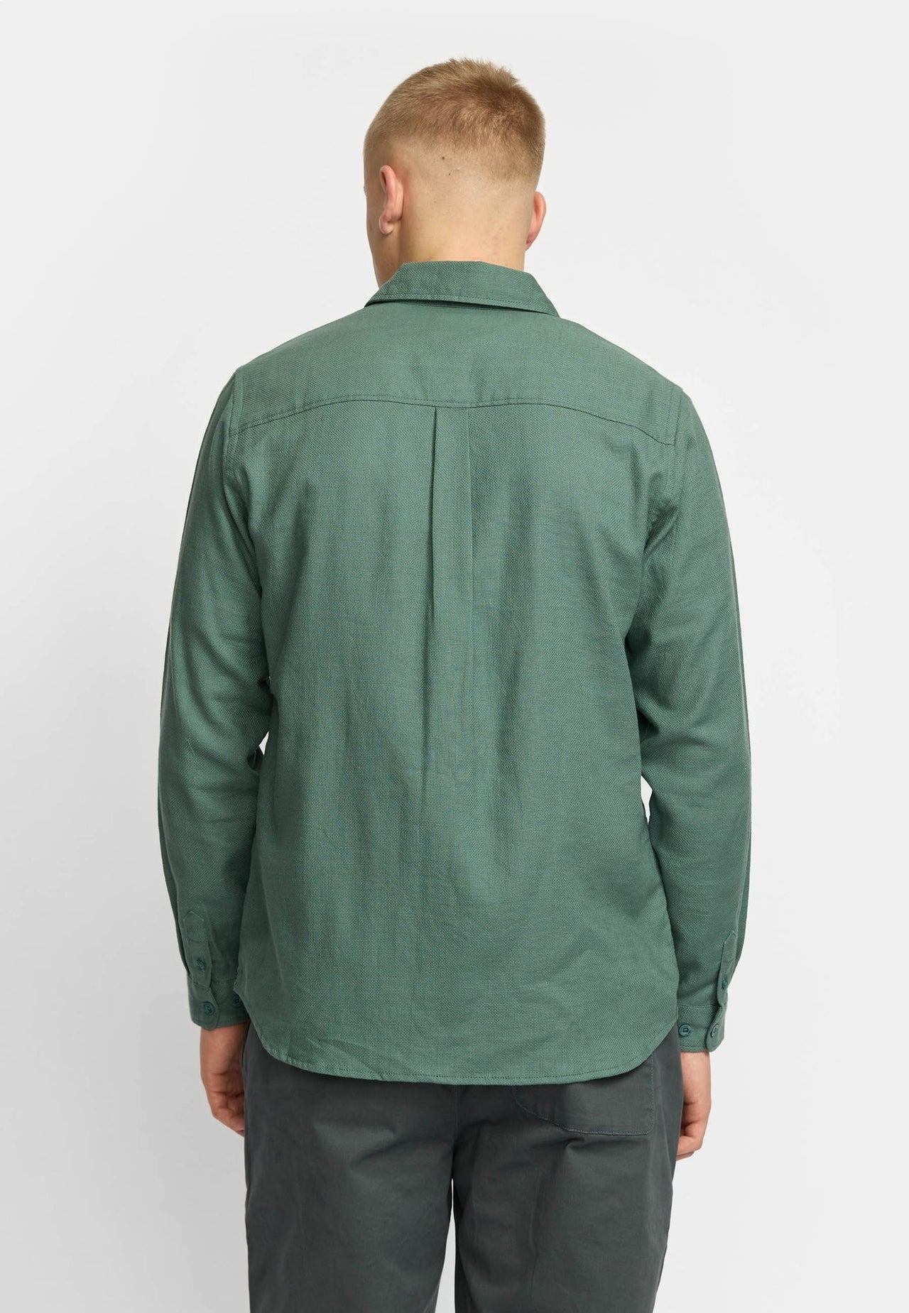 Revolution Loose Shirt Groen Heren