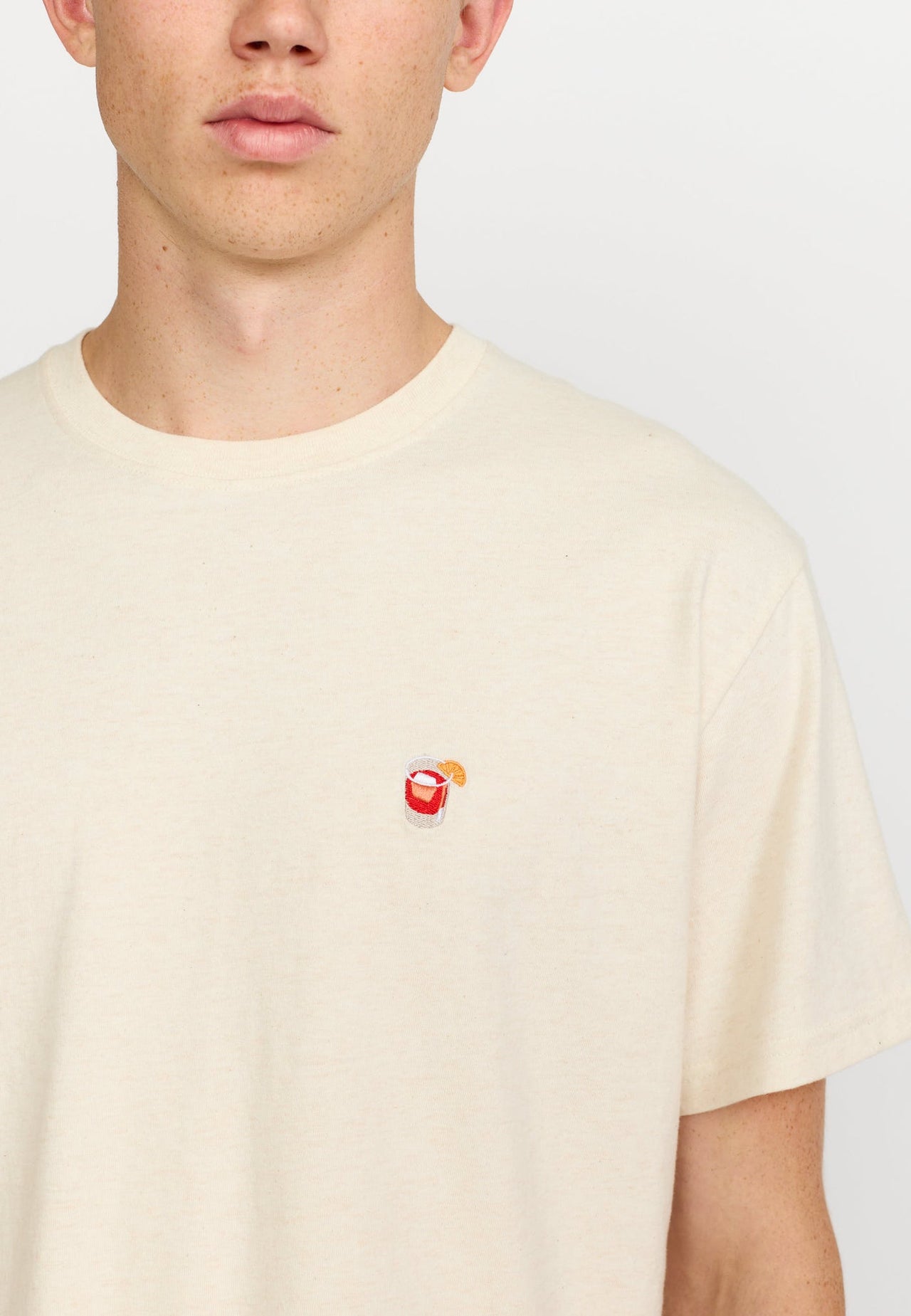 Revolution Neg T-shirt Wit Heren