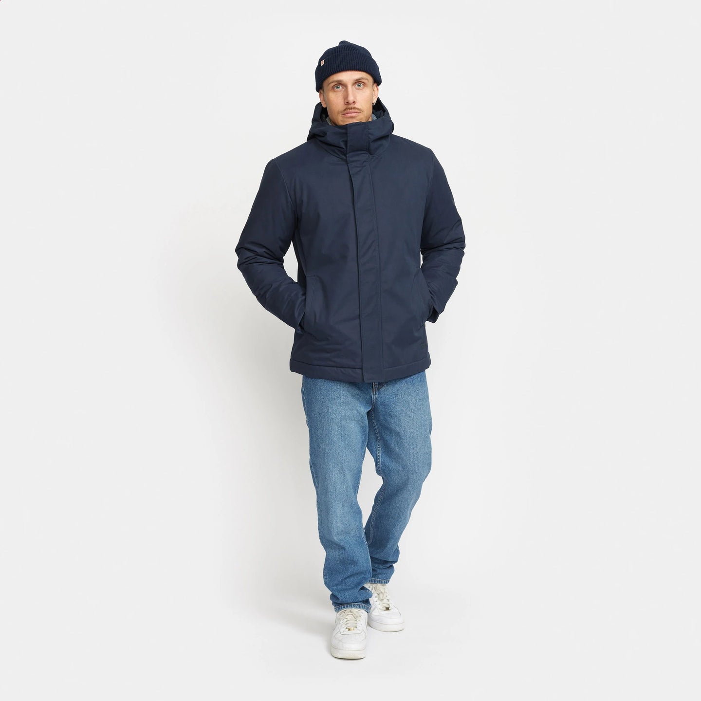 Revolution Padded City Jacket Donkerblauw Heren