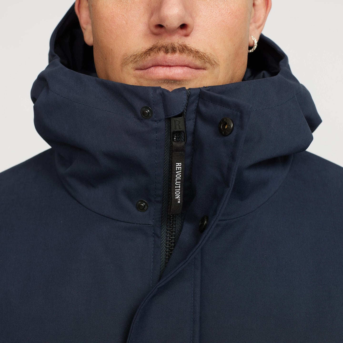 Revolution Padded City Jacket Donkerblauw Heren