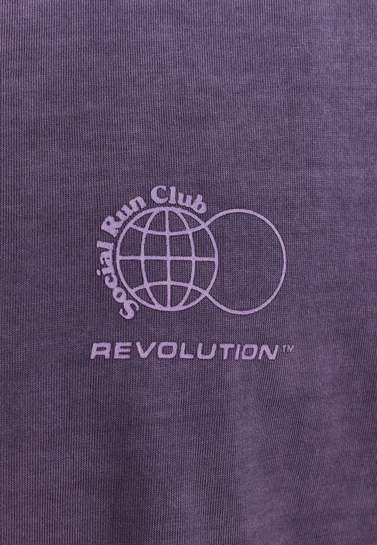 Revolution Run T-shirt Paars Heren