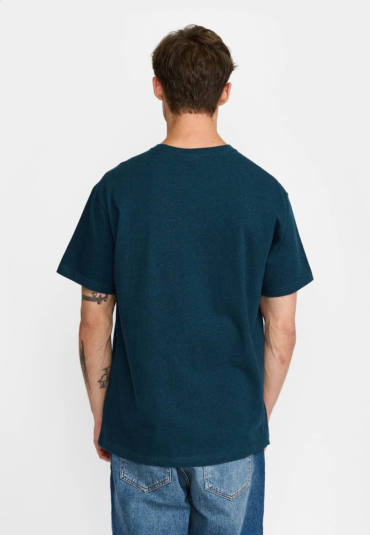 Revolution Six T-shirt Donkergroen Heren
