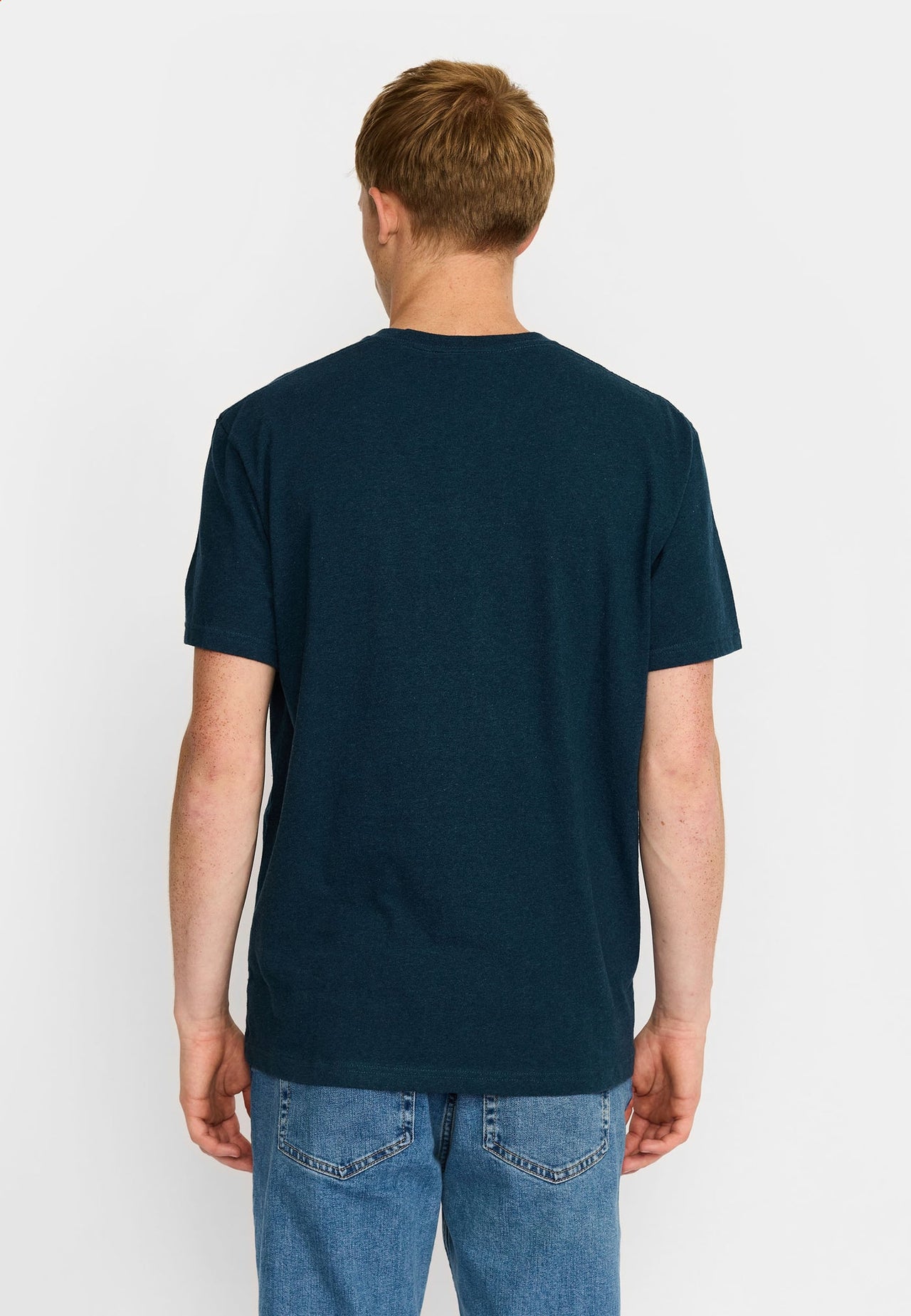 Revolution Slo T-shirt Donkergroen Heren