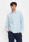 Revolution Stripe Shirt Blauw Heren