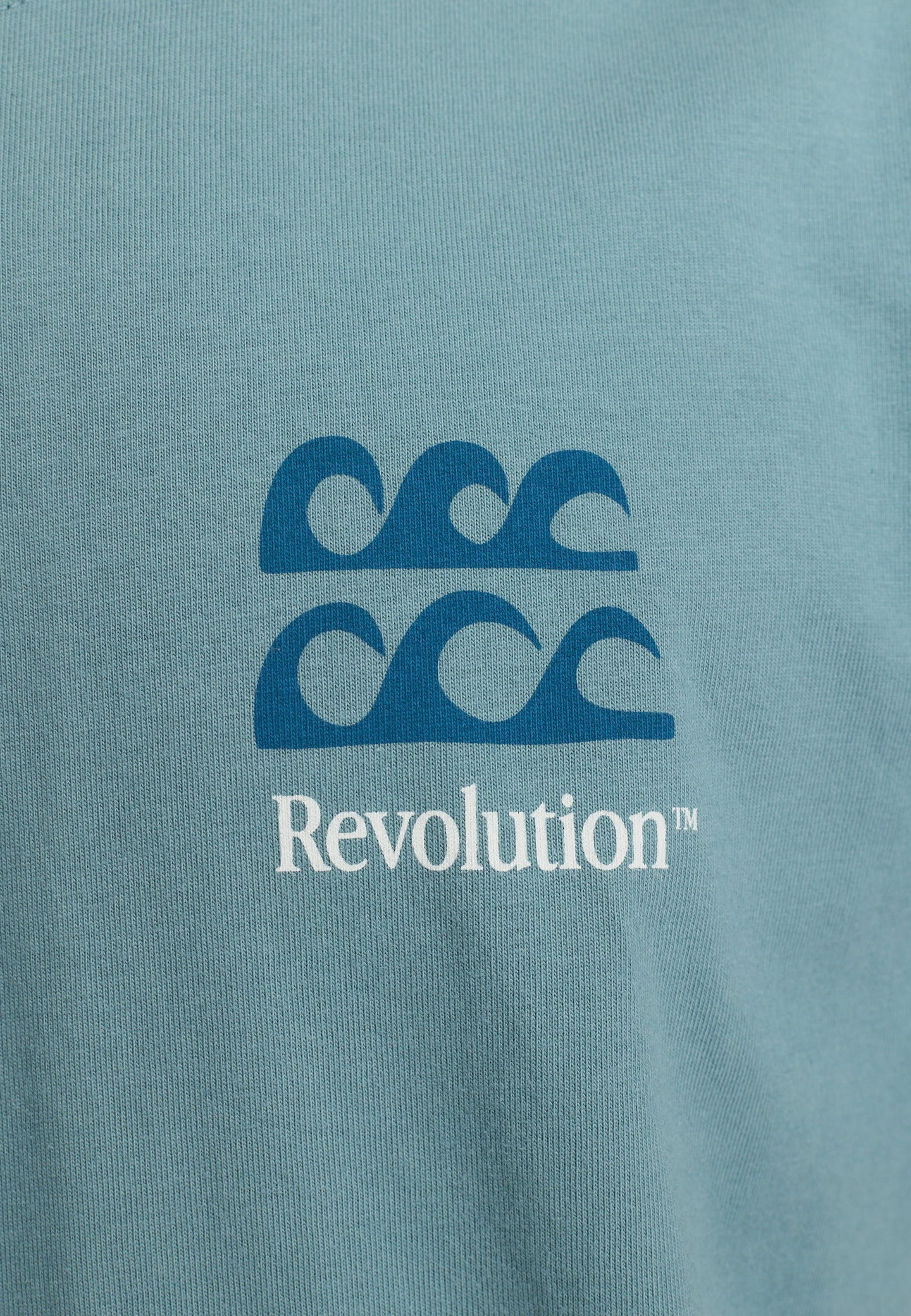 Revolution Sum Tee Blauw Heren