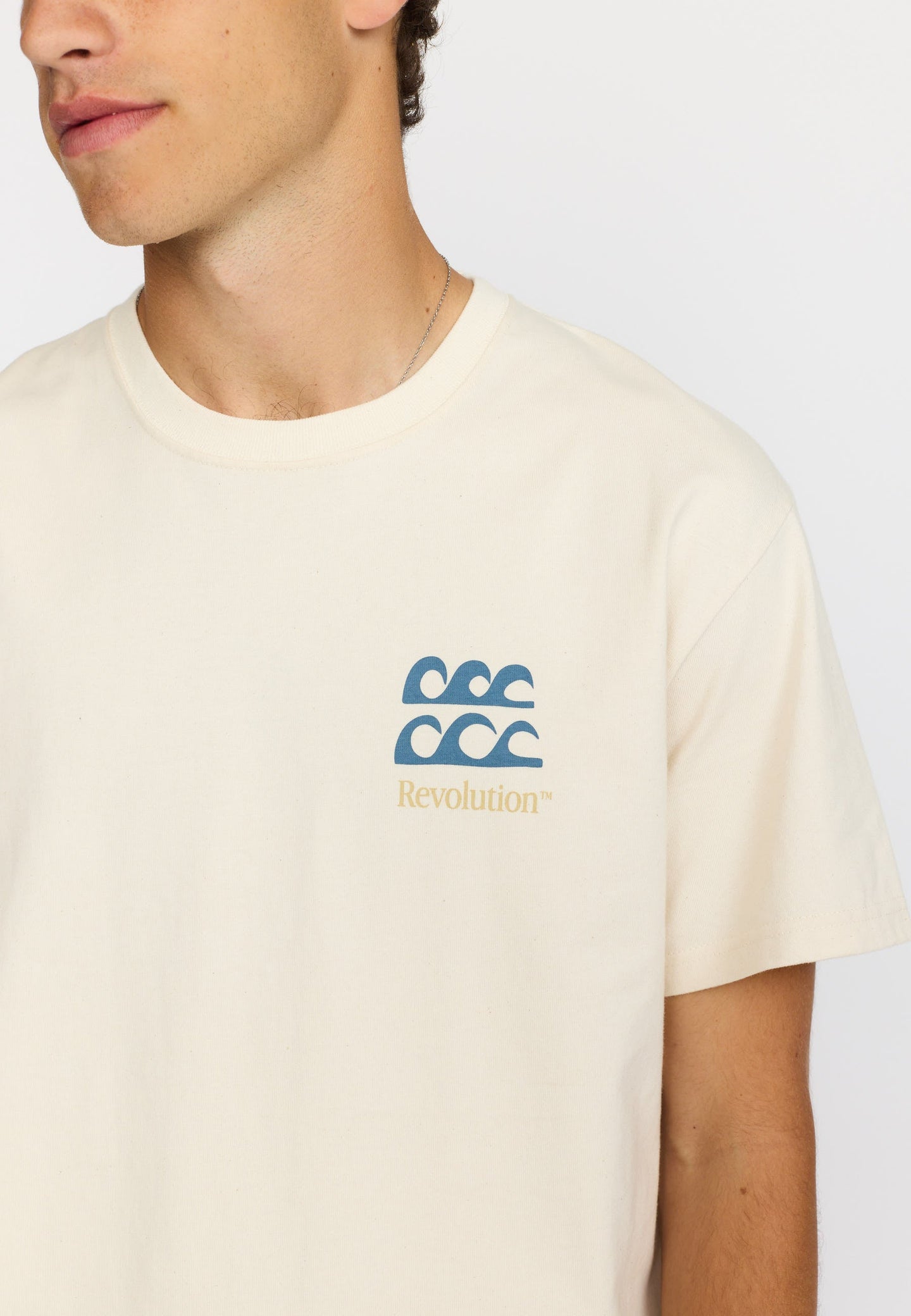 Revolution Sum Tee Wit Heren