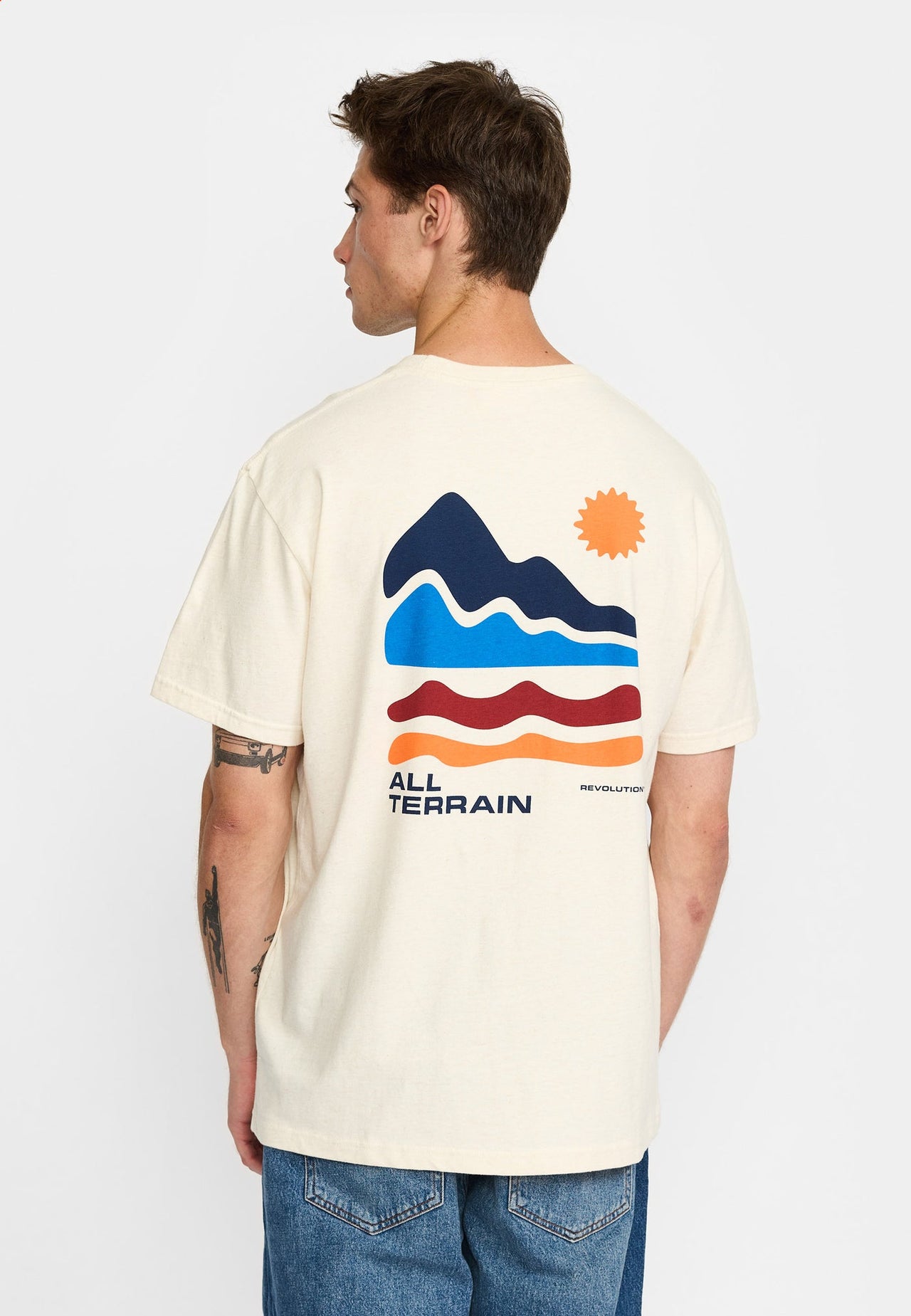 Revolution Ter T-shirt Wit Heren