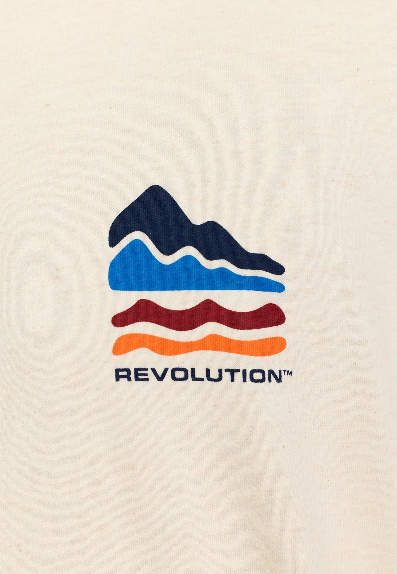 Revolution Ter T-shirt Wit Heren