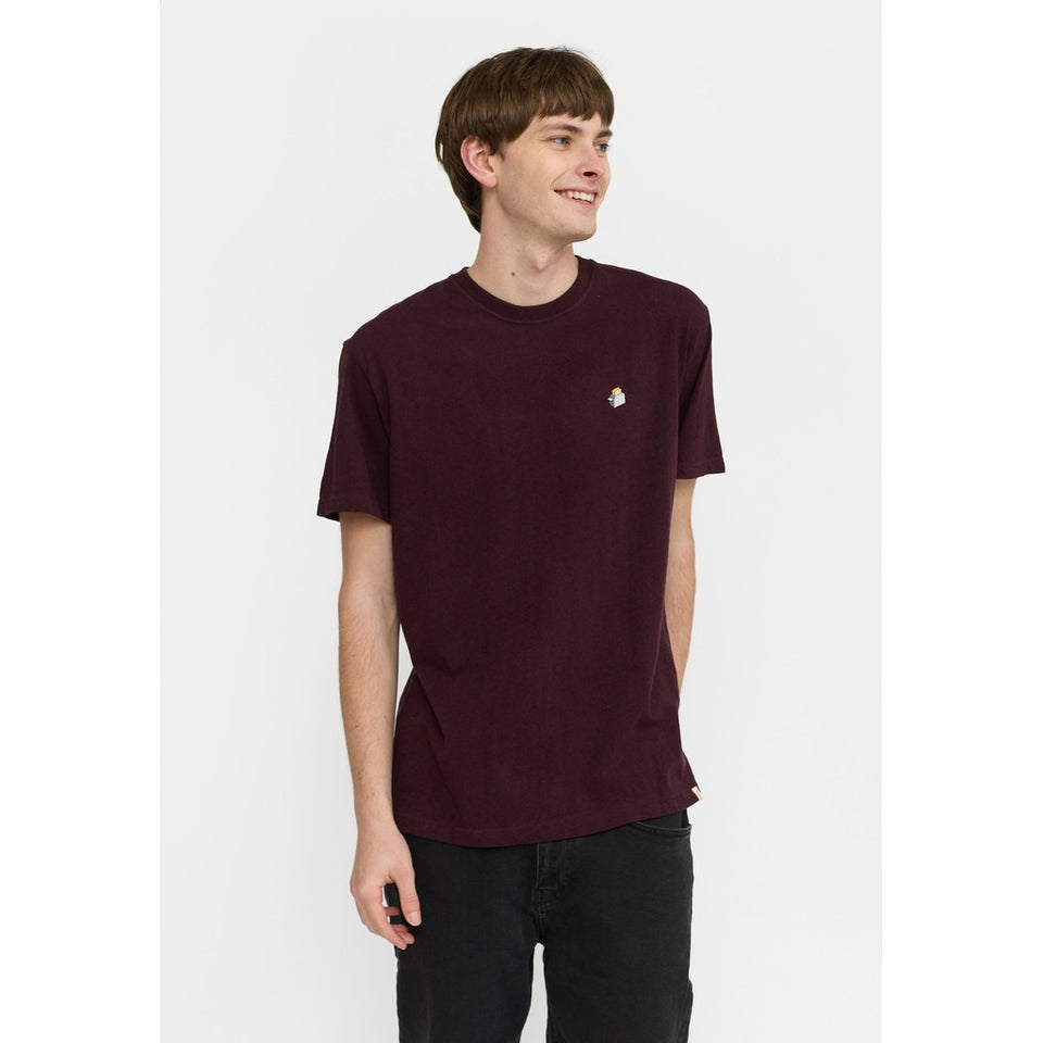 Revolution Toa Tee Donkerrood Heren